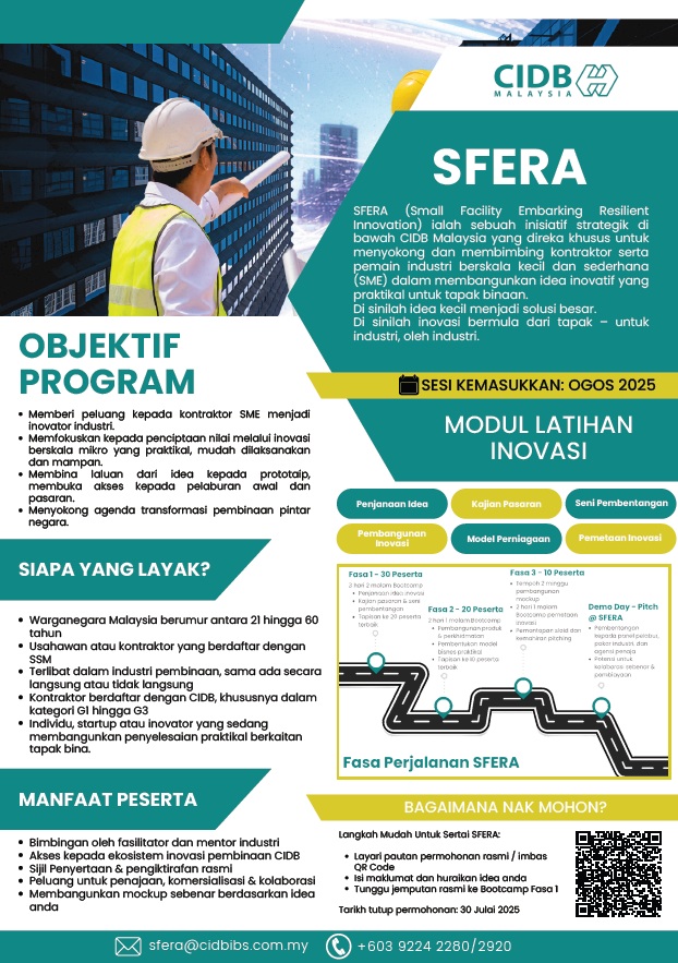 CIDB SFERA 2025 — Facebook post